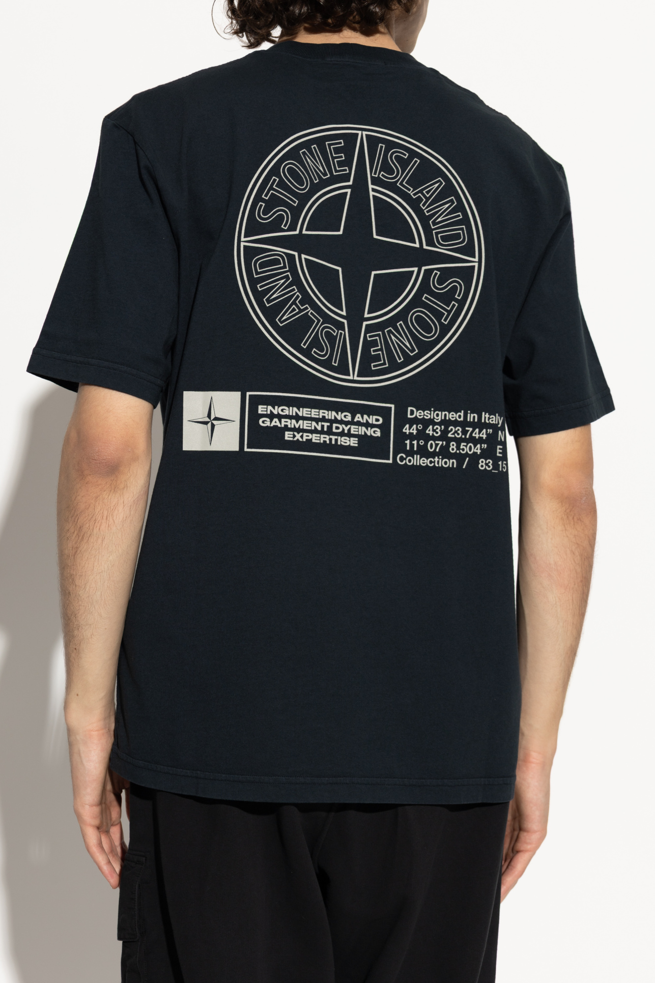 Stone Island T-shirt with logo | Men's Clothing | Vitkac